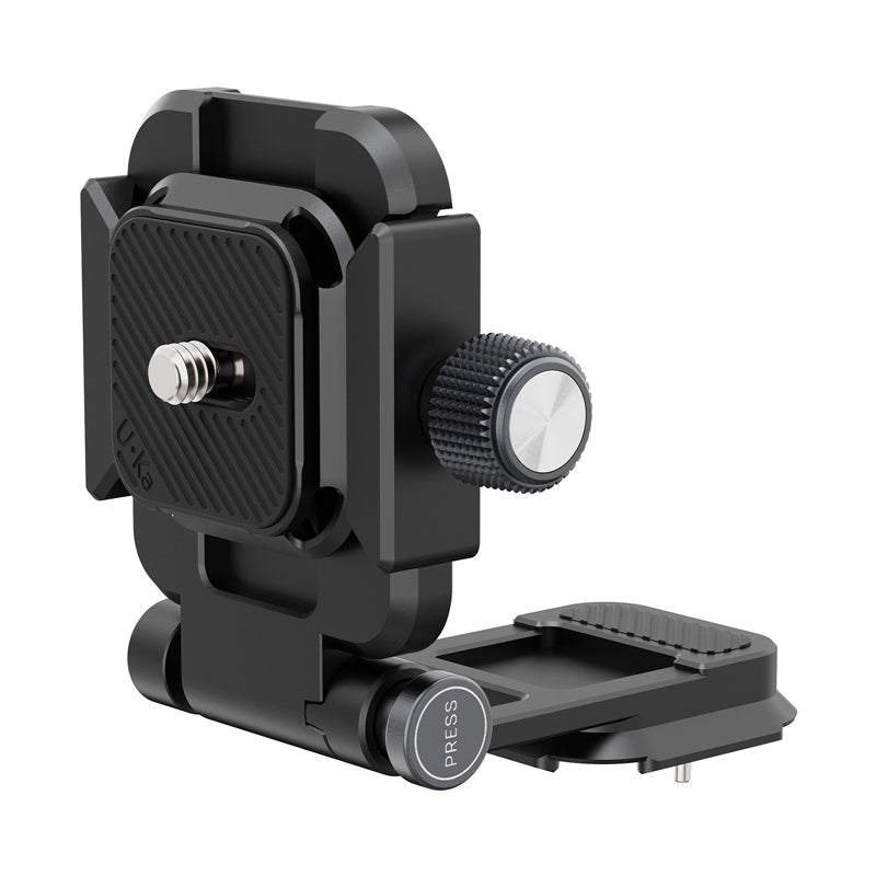 Ulanzi Uka C023 Foldable L Bracket for DSLR Camera - Perfect for Landscape & Portrait Photography, Vlogging & Travel Shoots