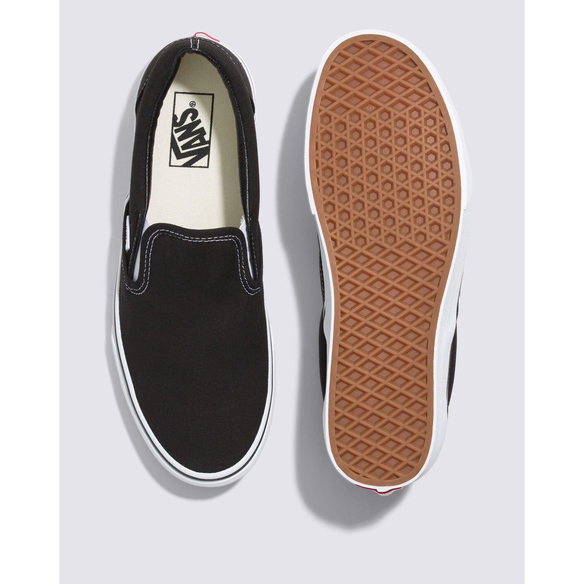 Vans Classic Slip-On Shoes for Men & Women | Comfortable Canvas Sneakers | Casual Streetwear & Skateboarding Shoes | Perfect for Everyday Wear, School, and Outdoor Activities