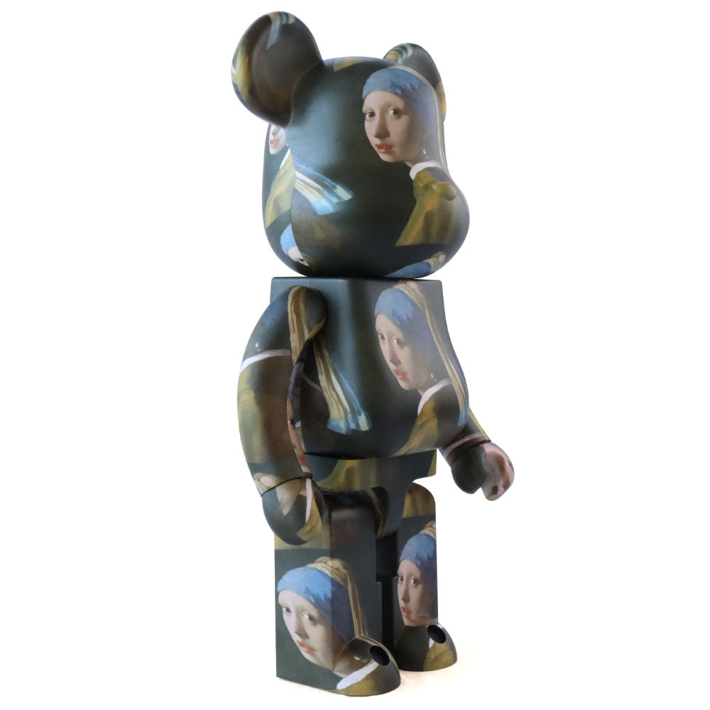 1000% Bearbrick Johannes Vermeer Girl with a Pearl Earring Collectible Art Toy - Perfect for Home Decor, Office Display & Anime Collections