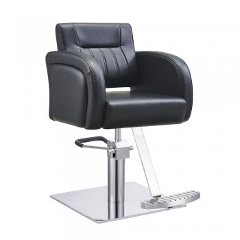 Premium Anodized Salon Chair for Hair Styling & Barber Shops - Durable & Adjustable Beauty Salon Furniture for Professional Use