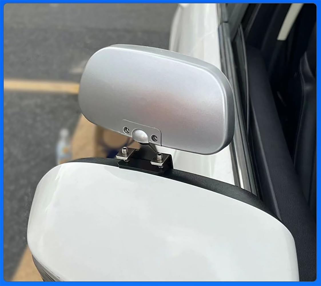 2 Pcs Black Rectangle Blind Spot Mirror for Car - HD Glass Wide Angle Rear View Mirror, Auto Blind Spot Mirror for Car Truck SUV RV, Enhanced Safety for Lane Changing & Parking