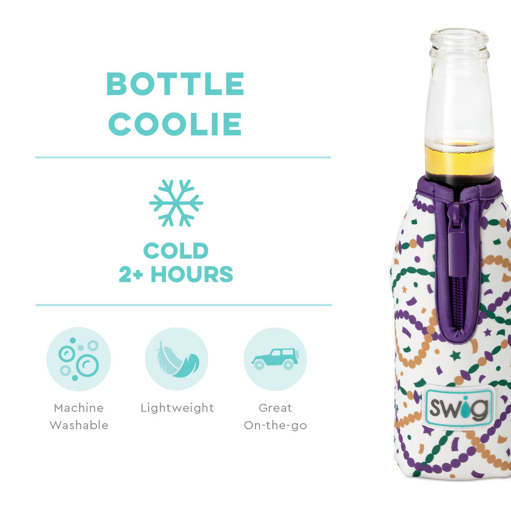 Hey Mister! Bottle Coolie - Insulated Can & Bottle Holder for Beer, Soda & Water - Perfect for Beach, Pool, BBQ & Outdoor Parties