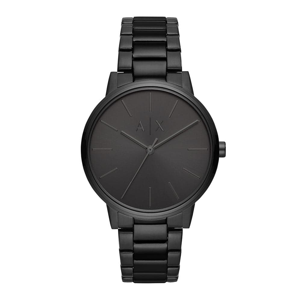 ARMANI EXCHANGE AX2701 Men's Analog Quartz Watch - Black Stainless Steel Band, Water Resistant, Fashion Chronograph | Perfect for Business, Casual Wear & Gift Giving