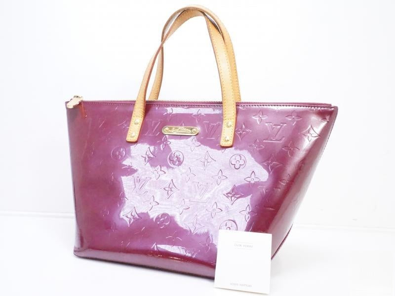 Authentic Pre-Owned Louis Vuitton Vernis Violet Purple Bellevue PM Hand Tote Bag M93584 132983 | Luxury Vintage Designer Purse for Women | Perfect for Work, Travel & Special Occasions