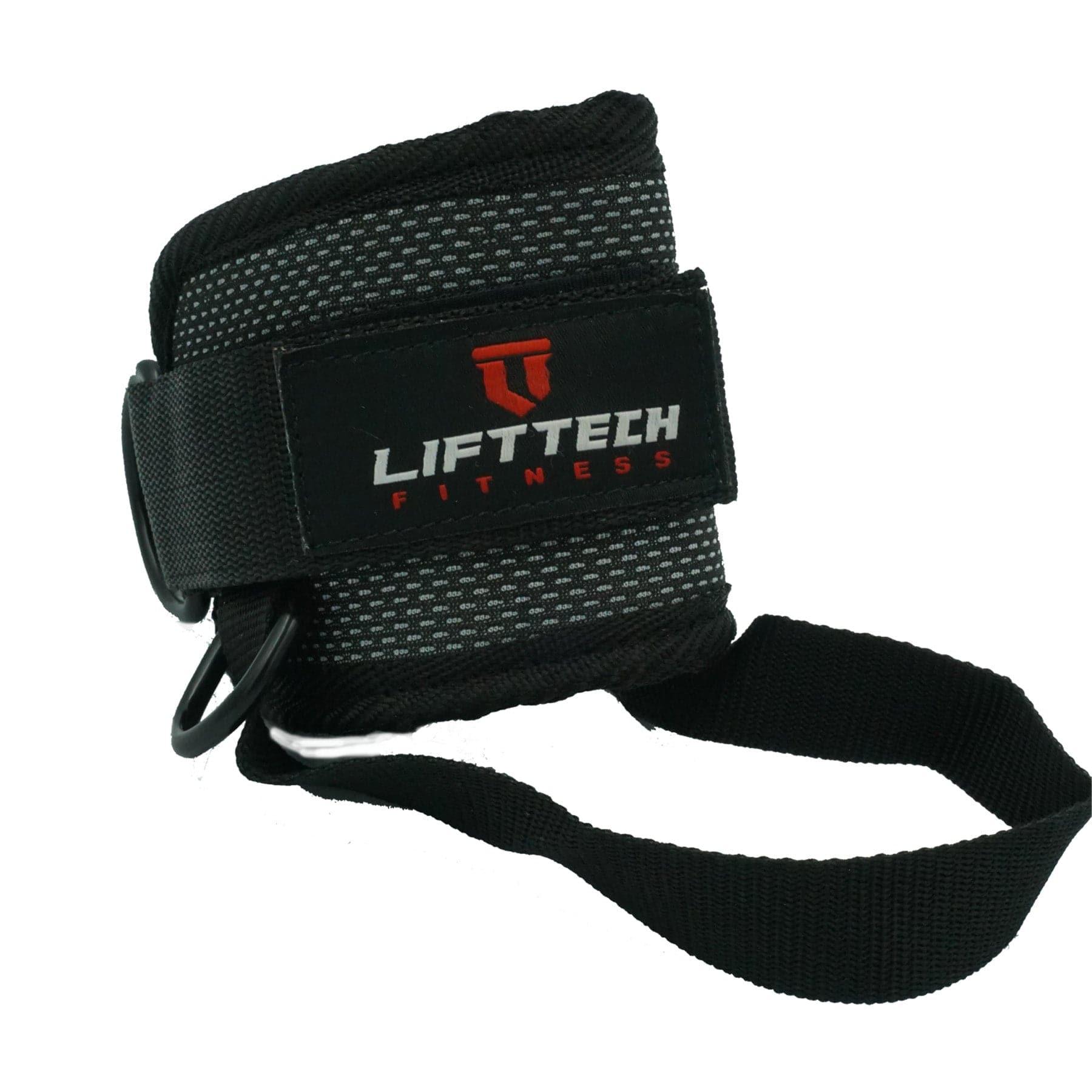 Lift Tech Fitness Competition Ankle Strap - Adjustable Neoprene Support for CrossFit, Weightlifting & Home Workouts - Perfect for Squats, Deadlifts & Resistance Training