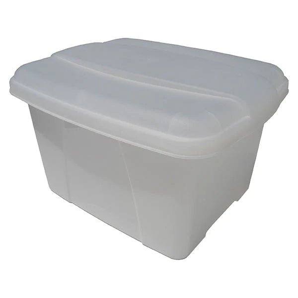 ACCO Office Storage Suspension File Box with Clear Lid - Organize Documents & Files for Home, Office, or School Use