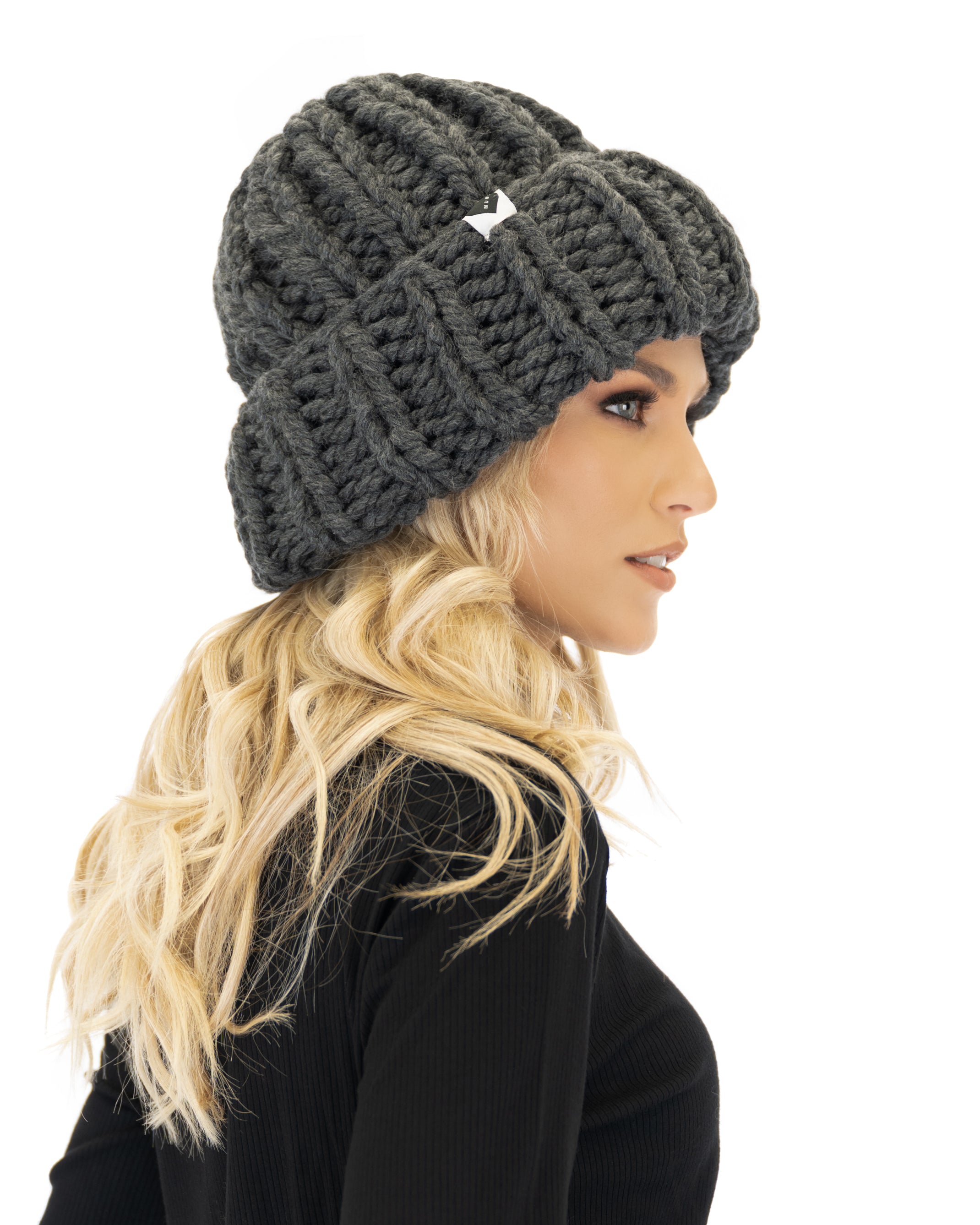 Warm Ribbed Knit Beanie for Men & Women - Soft Winter Hat for Cold Weather - Perfect for Outdoor Activities, Skiing, and Daily Wear