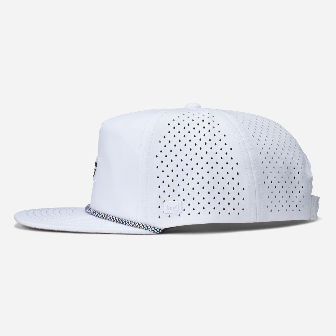 Vessel x Melin Coronado Hydro Hat - Waterproof & Breathable Performance Hat for Outdoor Activities, Golf, Hiking, and Running
