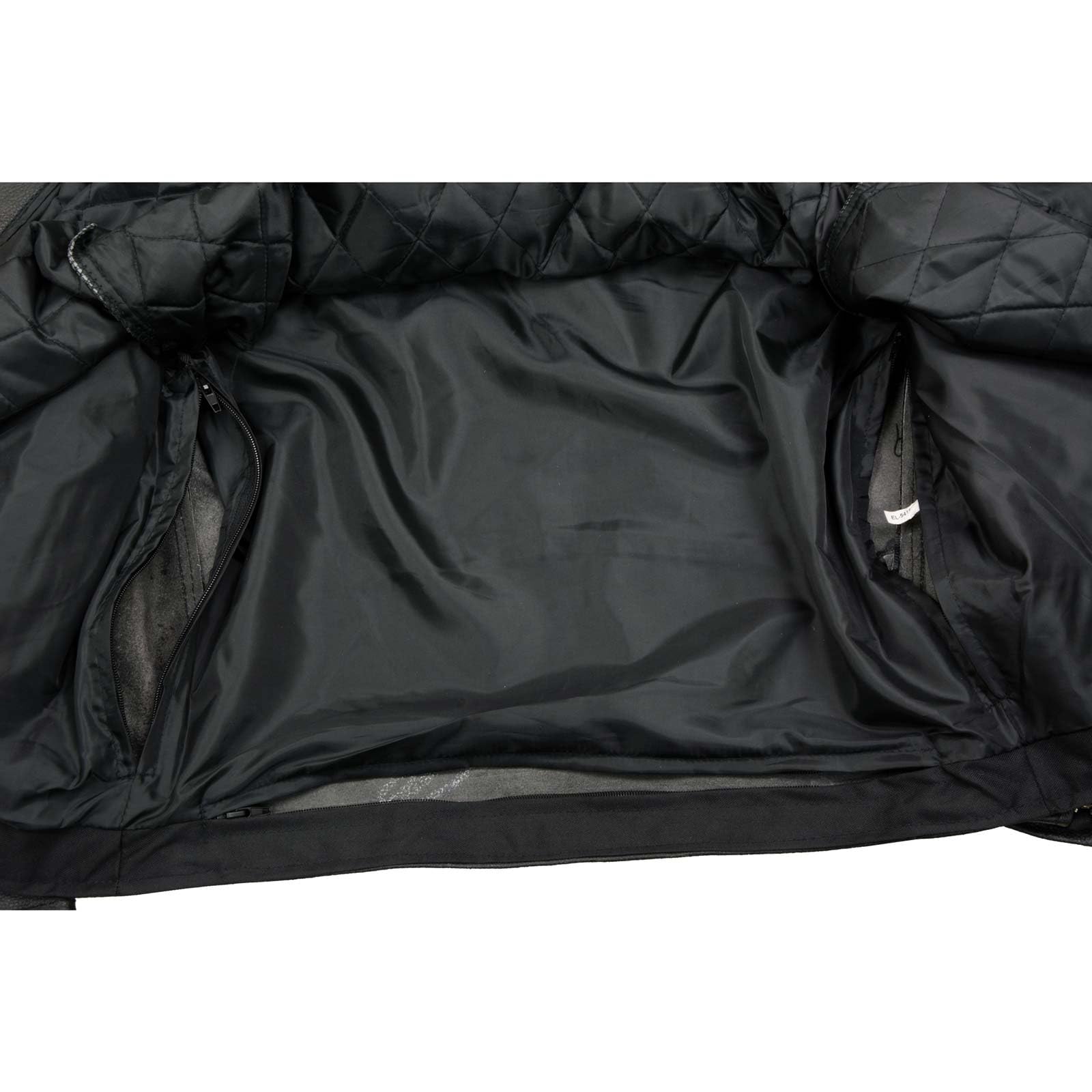 Men's Black Motorcycle Leather Jacket - Riding & Casual Wear