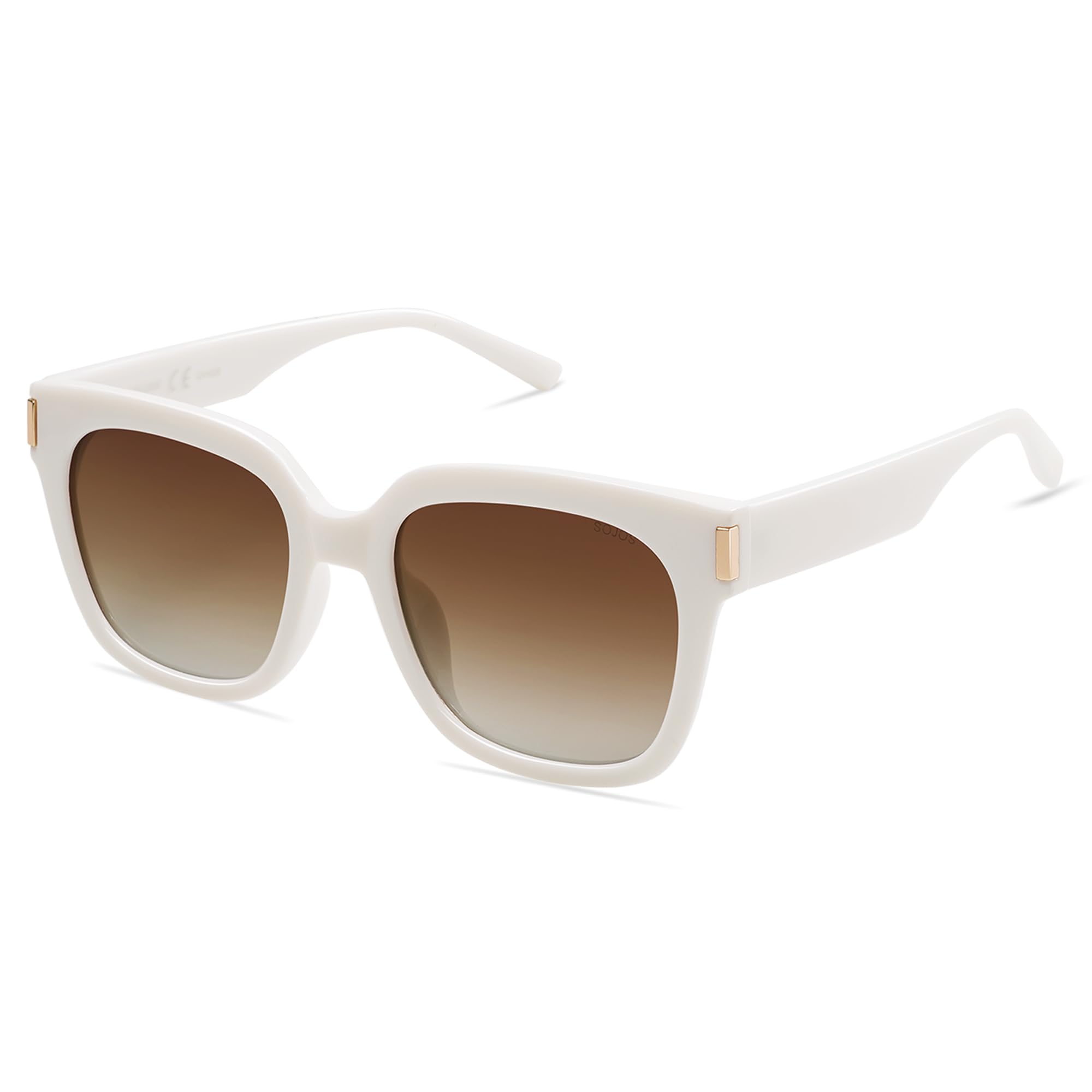 SOJOS Classic Polarized Square Sunglasses for Women & Men - UV Protection Trendy Fashion Eyewear SJ2149 | Perfect for Driving, Beach, Outdoor Activities & Everyday Wear