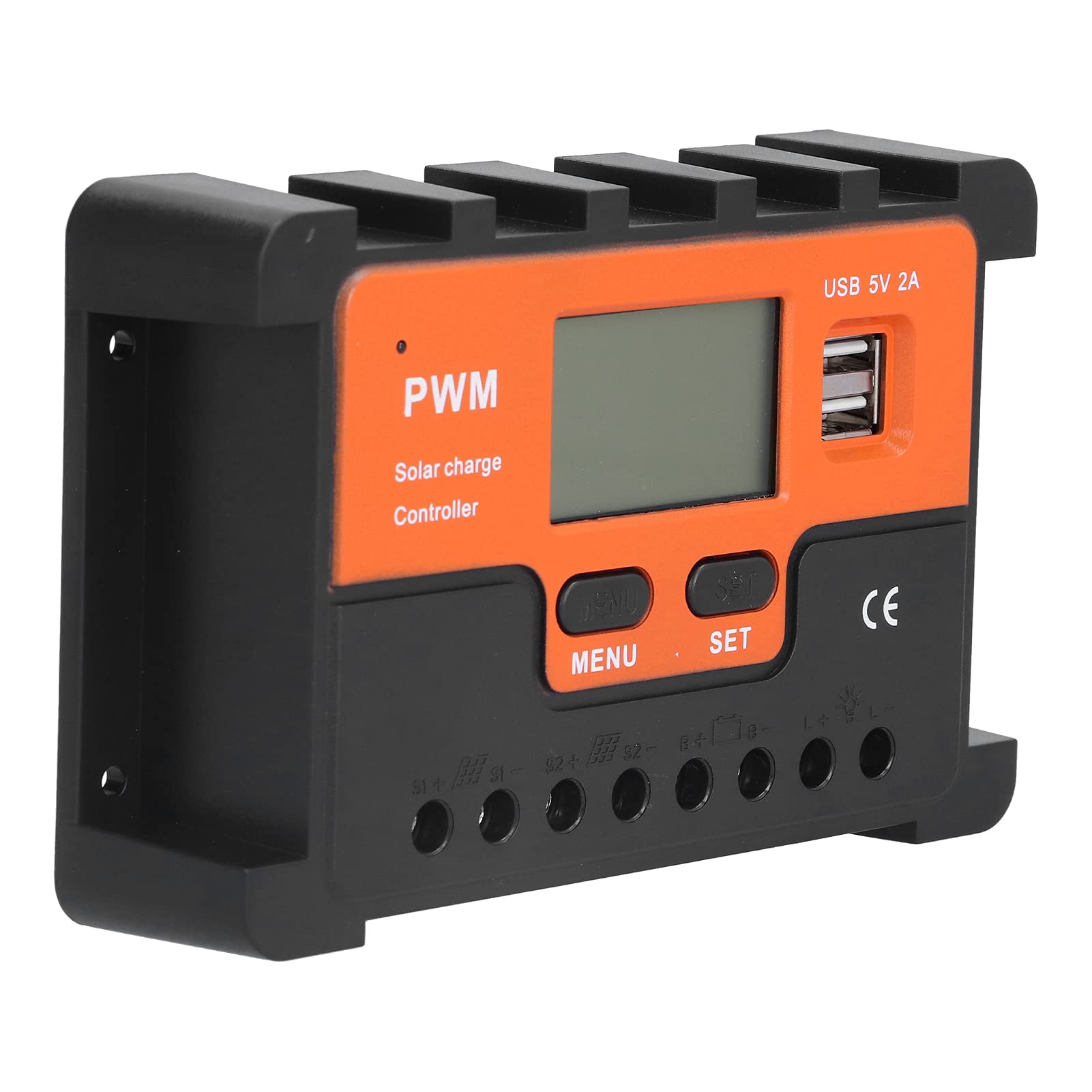Solar Charge Controller with Dual USB - Home & Commercial Use