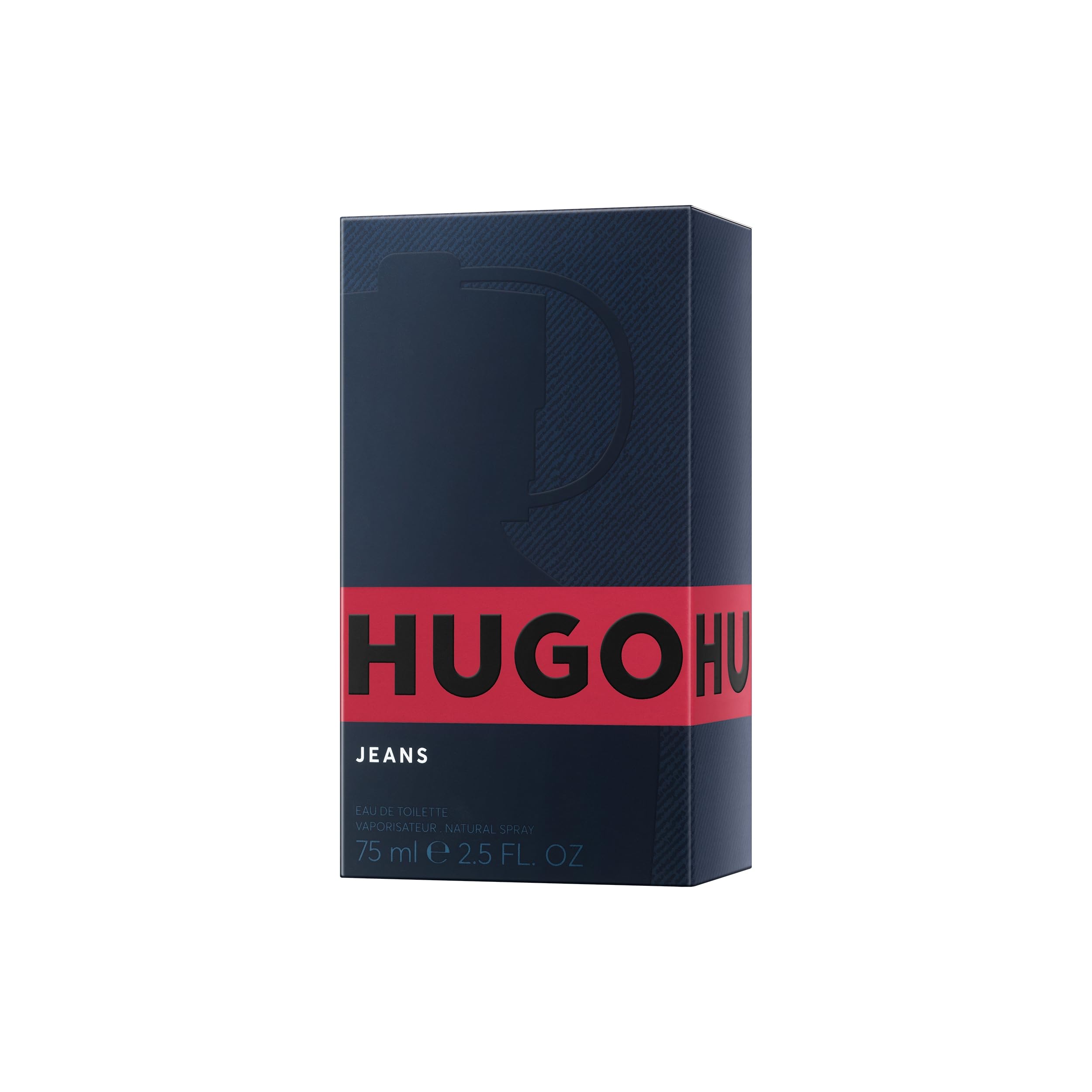 Hugo Boss Hugo Jeans Eau de Toilette for Men - Fresh Aromatic Cologne with Grapefruit, Peppermint & Sandalwood Notes - Long Lasting Fragrance Spray - Perfect for Daily Wear, Office & Date Nights