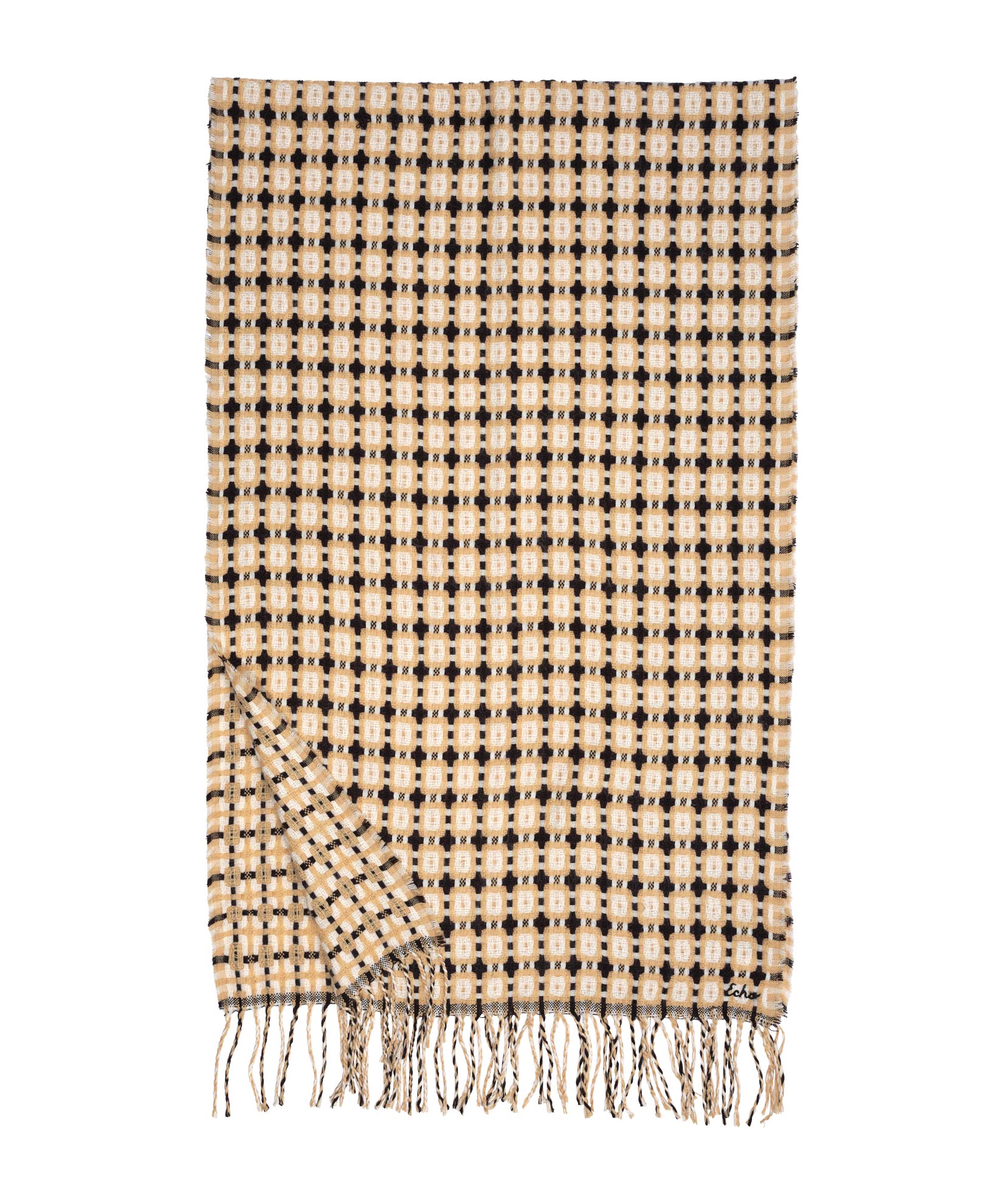 Basket Weave Wrap - Stylish and Comfortable Knitted Shawl for Women | Perfect for Outdoor Activities, Travel, and Casual Wear