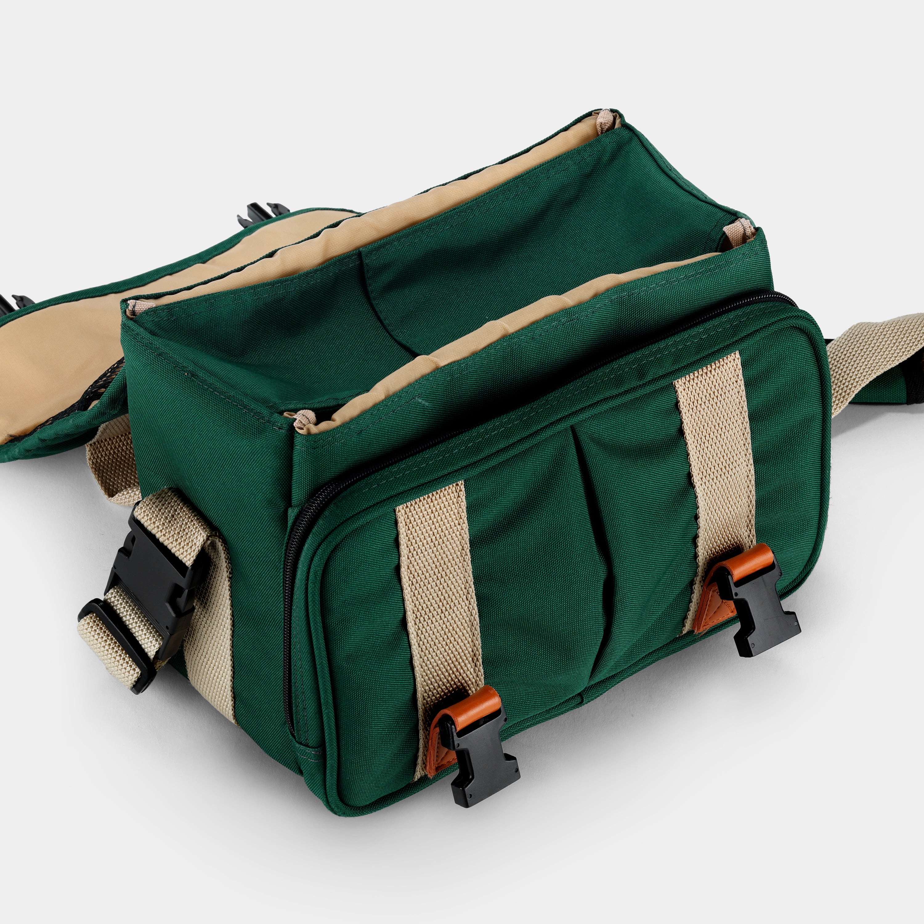 Canon DSLR Camera Bag - Waterproof & Durable Green Camera Case for Travel, Hiking & Outdoor Photography | Compatible with EOS Rebel, 5D, 7D & More