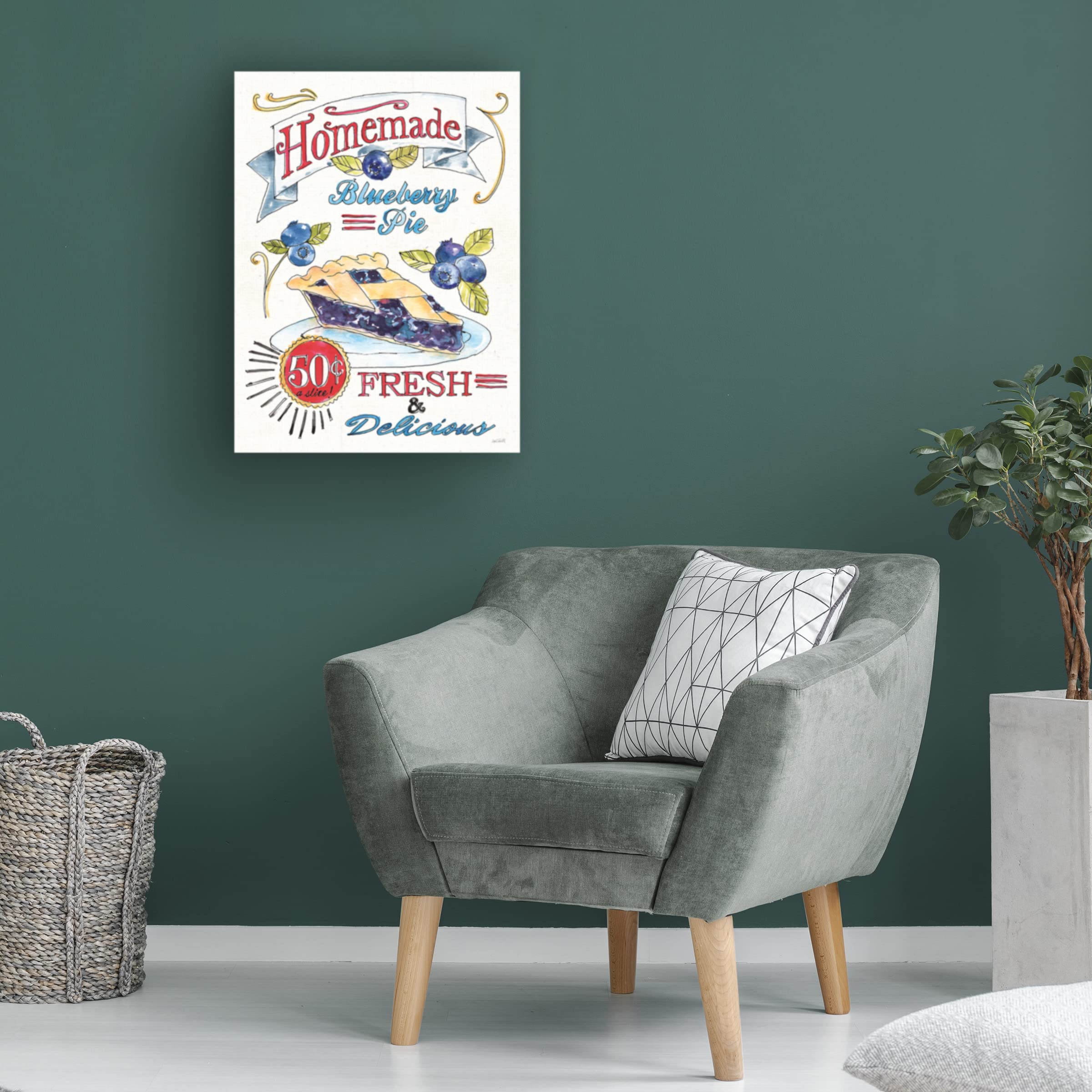 Anne Tavoletti 'Fruit Stand VI' Canvas Wall Art Print - Vibrant Still Life Painting for Kitchen, Dining Room & Home Decor