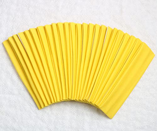 24pcs x yellow headbands
