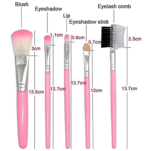 Fozzby Beggie TYA 6155 Makeup Kit - 24 Eyeshadow Shades, 1 Eyeliner, 5 Brushes, 1 Kajal & 1 Eyebrow Pencil | Complete Cosmetic Set for Professional Makeup & Everyday Beauty Looks