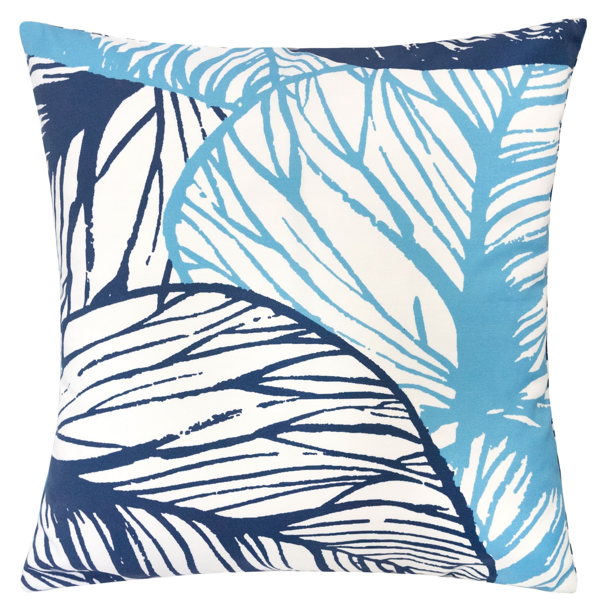 Homey COZY 8H2316-20 Blue Accent Pillow - Soft Decorative Throw Pillow for Sofa, Bed & Living Room Decor