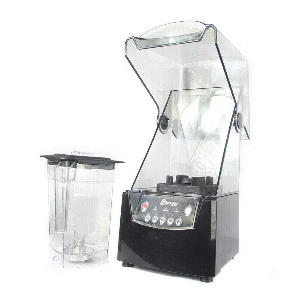1.8L Commercial Electric Blender - 2600W High-Powered Smoothie Maker, Ice Crusher & Fruit Juicer with Soundproof Cover - Heavy Duty for Restaurants, Cafes & Home Kitchens - Perfect for Smoothies, Juices, Shakes & Frozen Drinks