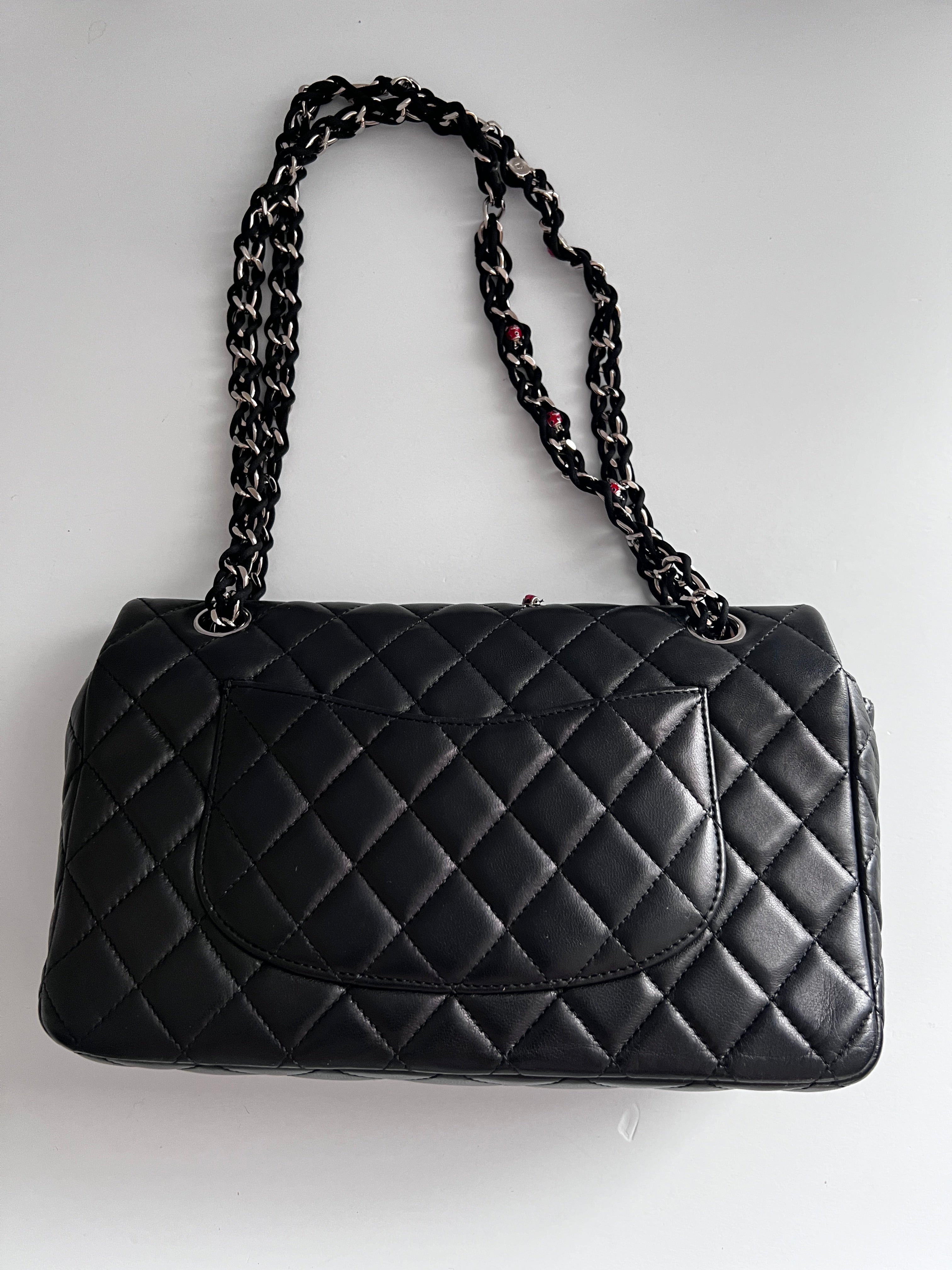 Authentic Chanel Ladybug Medium Flap Bag - Luxury Quilted Leather Crossbody Purse for Women | Perfect for Date Night, Parties & Special Occasions
