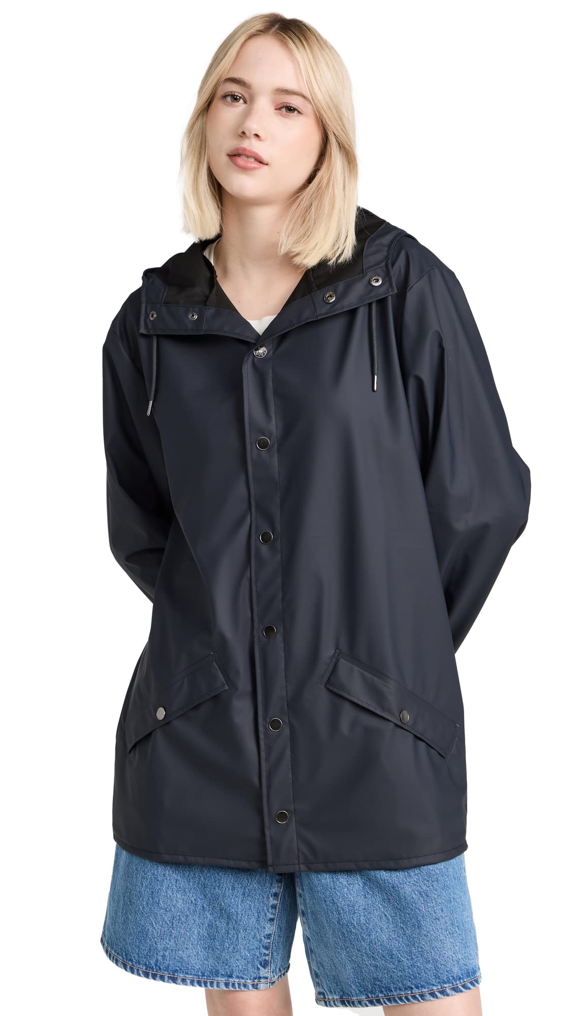 RAINS Waterproof Jacket for Men & Women - Lightweight Raincoat for Biking, Hiking & Outdoor Activities | Windproof & Breathable Travel Jacket