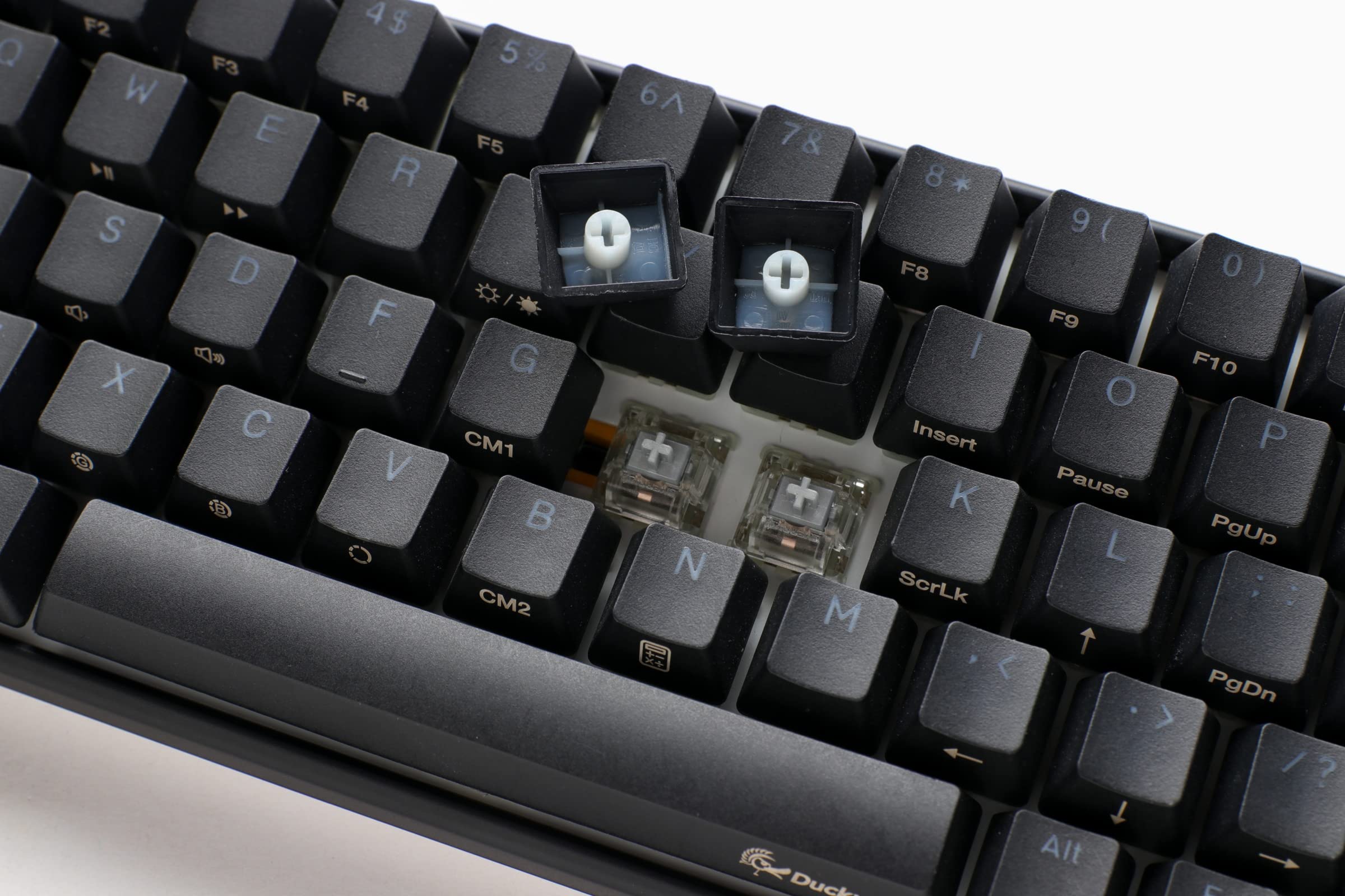 Ducky One 3 Mini Classic Hotswap 60% RGB Mechanical Keyboard with Cherry MX Black Switches - Compact Gaming Keyboard for PC, Mac, Typing & Esports