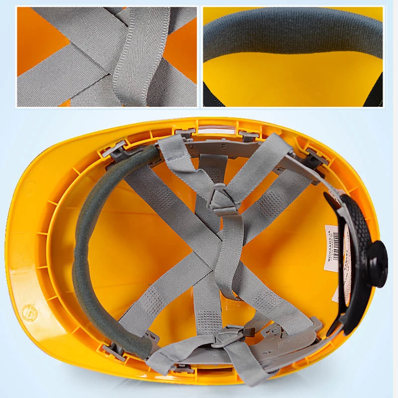 Deltaplus 102106 CH4ABS Vented ABS Safety Helmet with Ratchet Suspension - SS98 Certified, Lightweight & Durable for Construction, Industrial & Outdoor Work (Made in China)