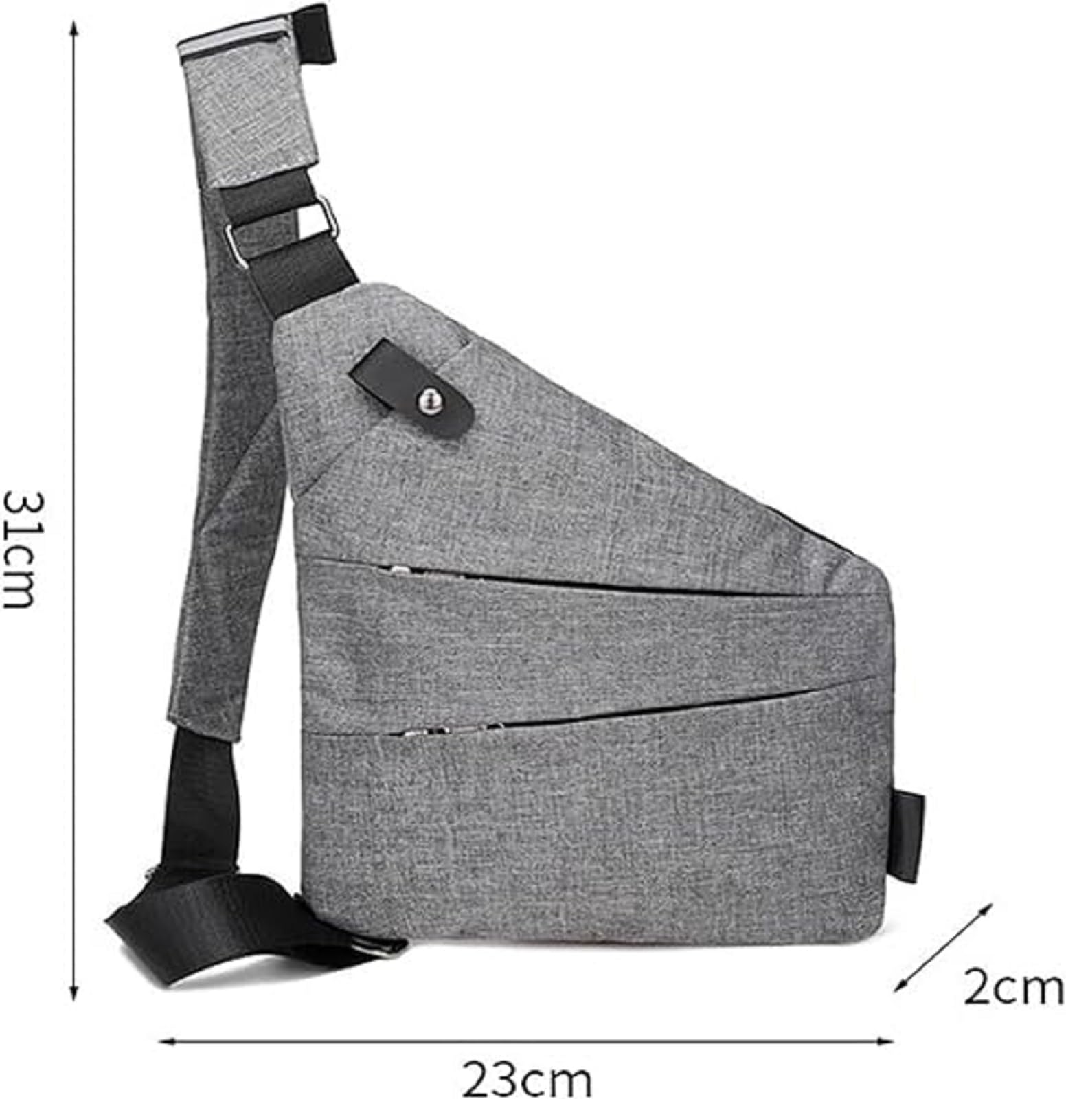EasPowest Wander Plus Anti-Theft Travel Bag for Women - Slim Crossbody Sling Bag with RFID Protection | Perfect for Commuting, Shopping & International Travel
