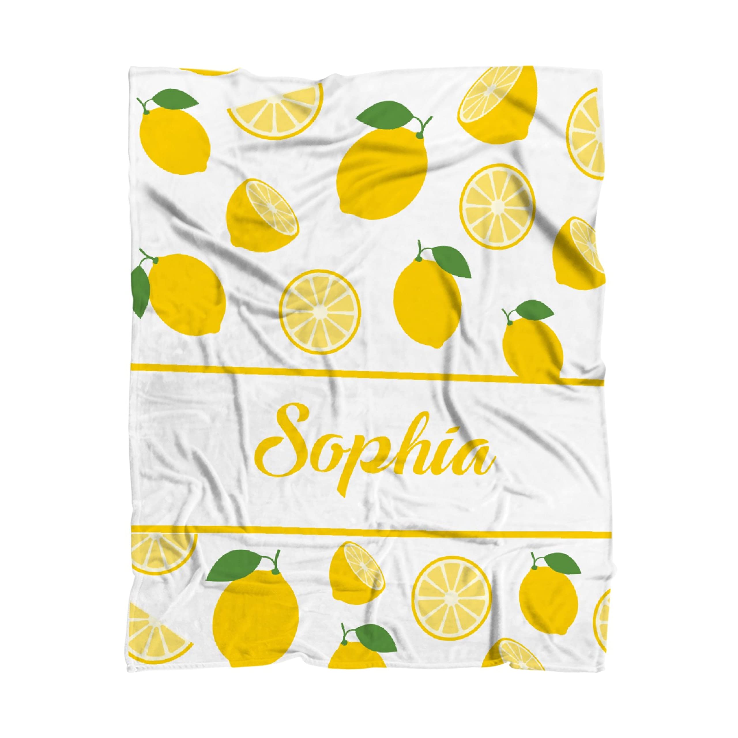 Custom Photo Fleece Blanket - Personalized Picture & Text Throw Blanket 60