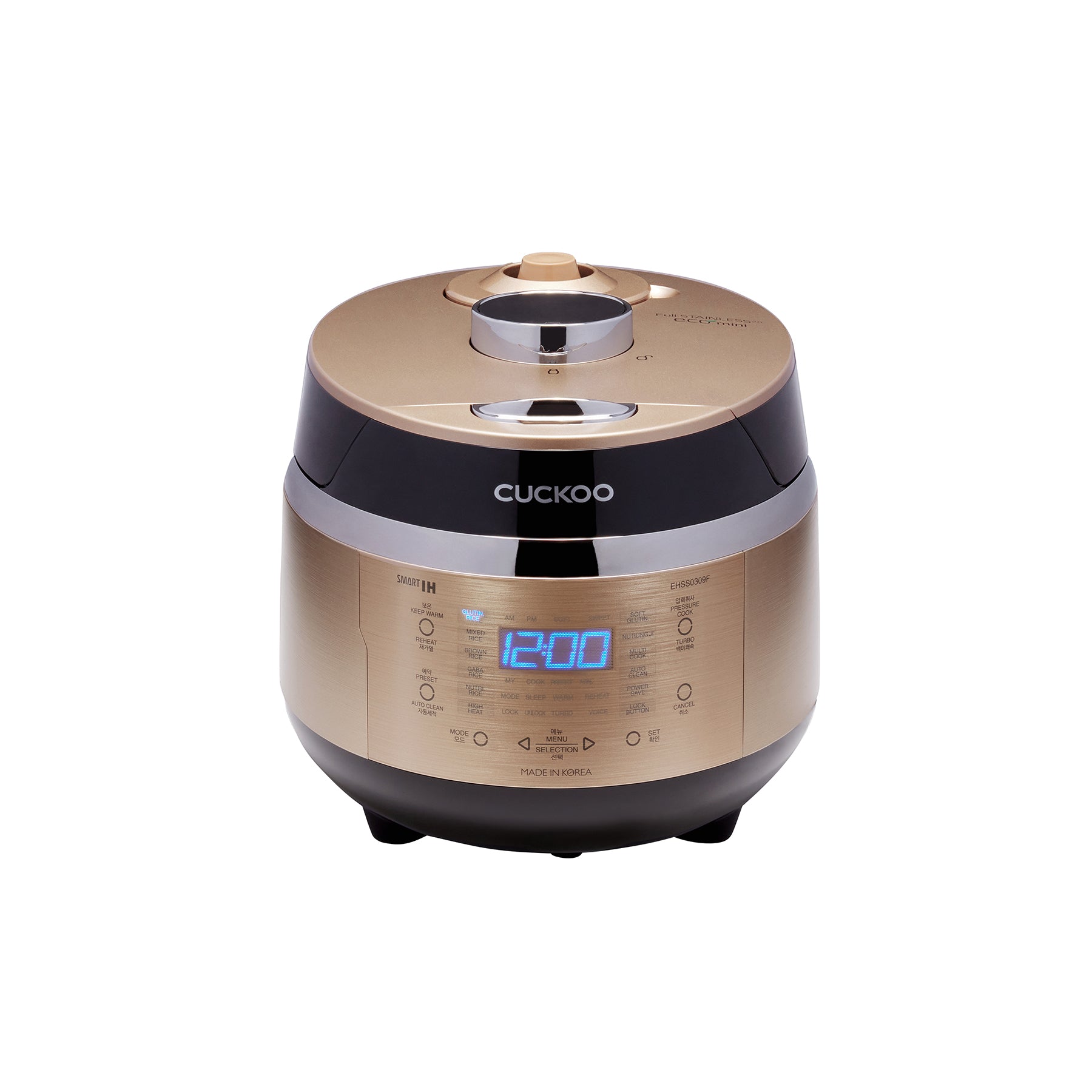 3 Cup IH Pressure Rice Cooker (CRP EHSS0309FG) - Fast & Even Cooking for Perfect Rice - Ideal for Small Families, Dorms & Office Use