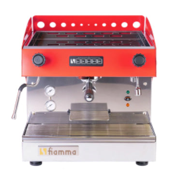 Fiamma Caravel Commercial Espresso Machine 1CV - Professional Barista Coffee Maker for Cafes & Restaurants - Perfect for High-Volume Espresso, Cappuccino & Latte Making