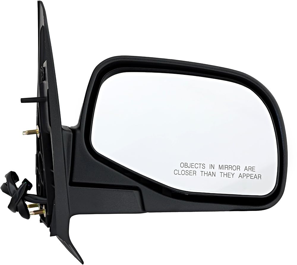 2001-2005 Ford Explorer Sport Trac Right Passenger Side Power Textured Black Door Mirror - Replacement for Damaged Mirrors, Enhanced Visibility & Safety While Driving