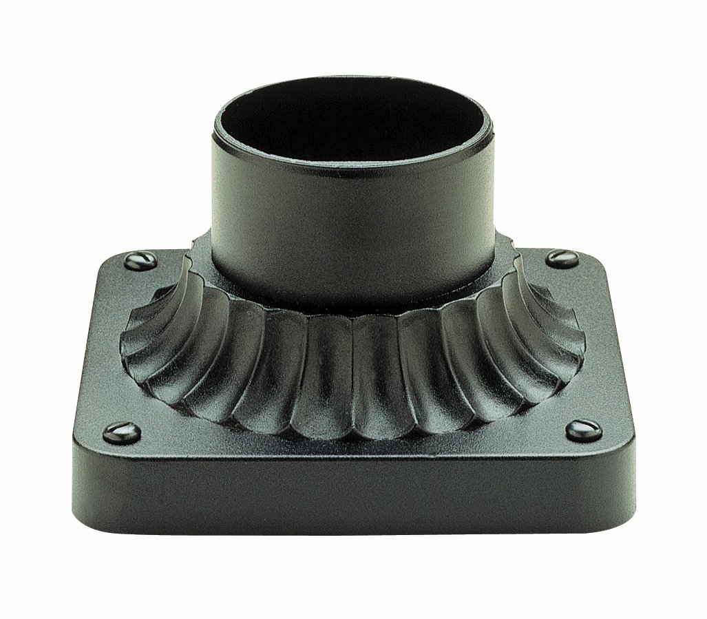 Trans Globe Lighting TG100 BK Traditional Black Outdoor Post Light - 5.5