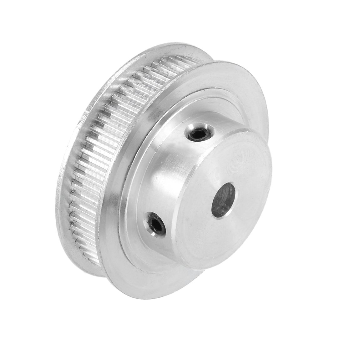 uxcell Aluminum 60 Teeth 6mm Bore 2.032mm Pitch Timing Belt Pulley for 6mm Belt - High Precision Power Transmission Component for 3D Printers, CNC Machines, and Industrial Automation Equipment