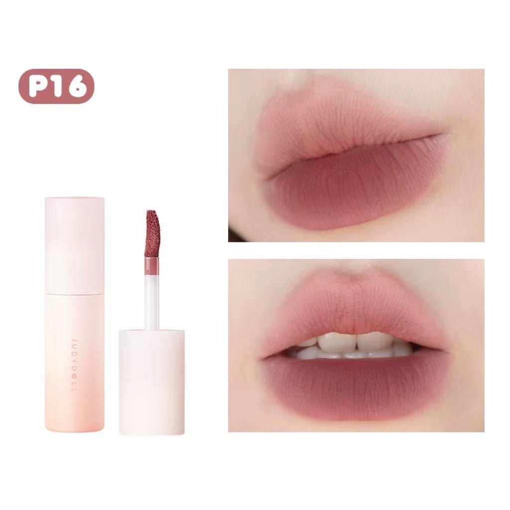 JUDYDOLL POP MART CO Brand Lip Mud - Moisturizing Matte Lipstick for Long Lasting Wear - Perfect for Daily Makeup, Parties, and Special Occasions