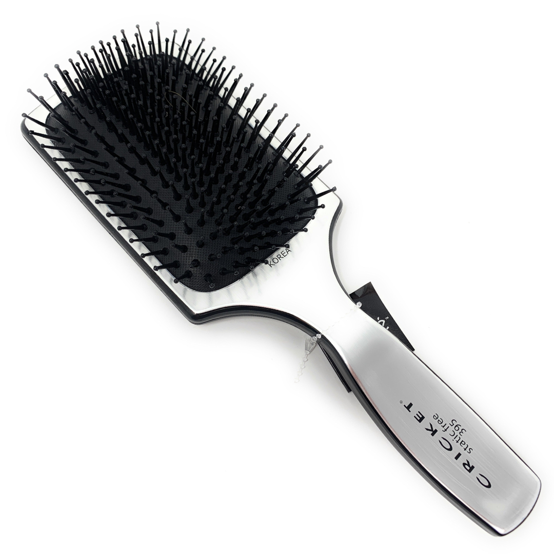 Cricket Visage #395 Paddle Hair Brush - Static Free & Thermal Styling Brush for Smooth, Frizz-Free Hair - Perfect for Blowouts, Straightening & Salon-Quality Styling at Home