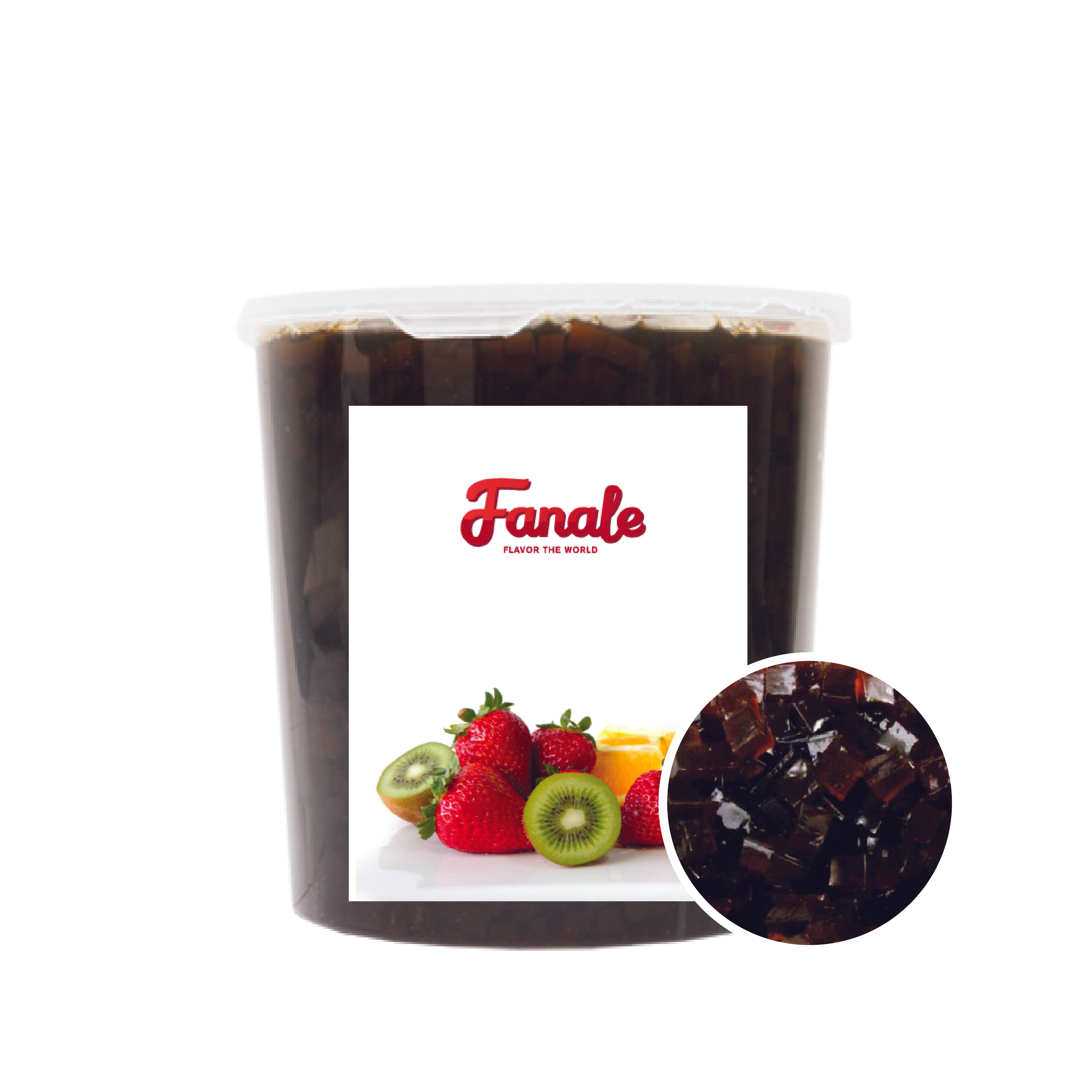 Premium Coffee Jelly Dessert Topping - Rich Flavor for Bubble Tea, Ice Cream & Yogurt - Perfect for Desserts, Drinks & Snacks