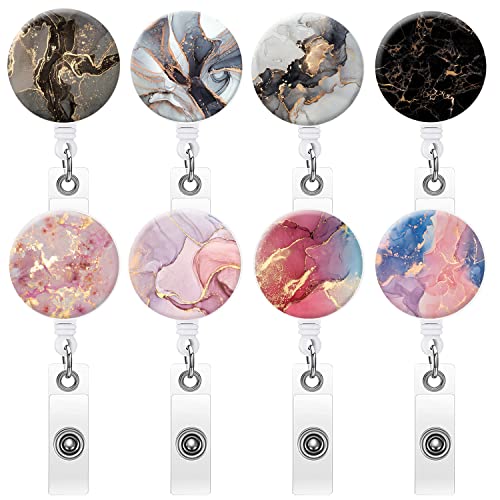 Grey Golden Pink Marble 8pack