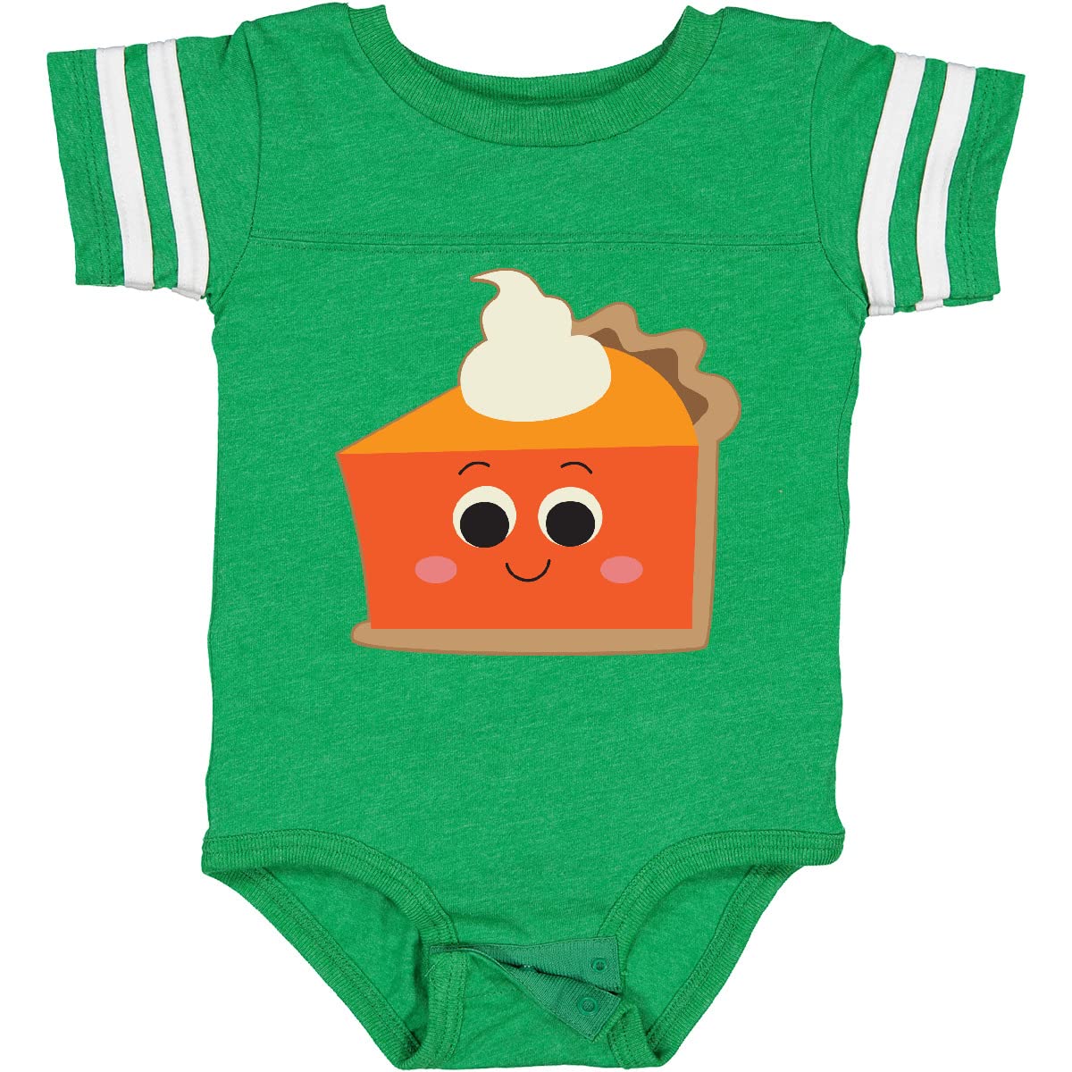 Inktastic Thanksgiving Pumpkin Pie Cute Baby Bodysuit - Adorable Infant Onesie for Holiday Photos & Family Gatherings | Perfect Gift for Newborns & Toddlers