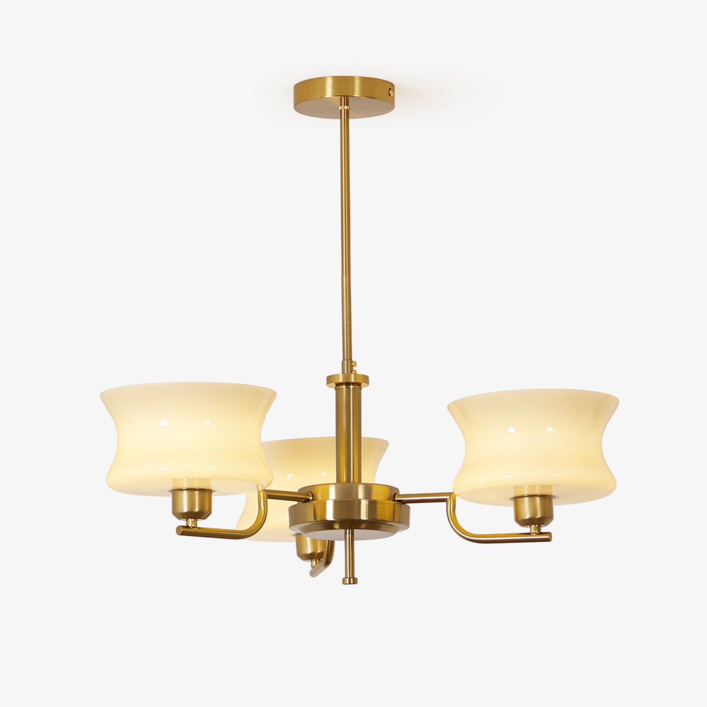 Elegant Blue Crystal Chandelier - Modern Ceiling Light Fixture for Dining Room, Bedroom & Living Room Decor