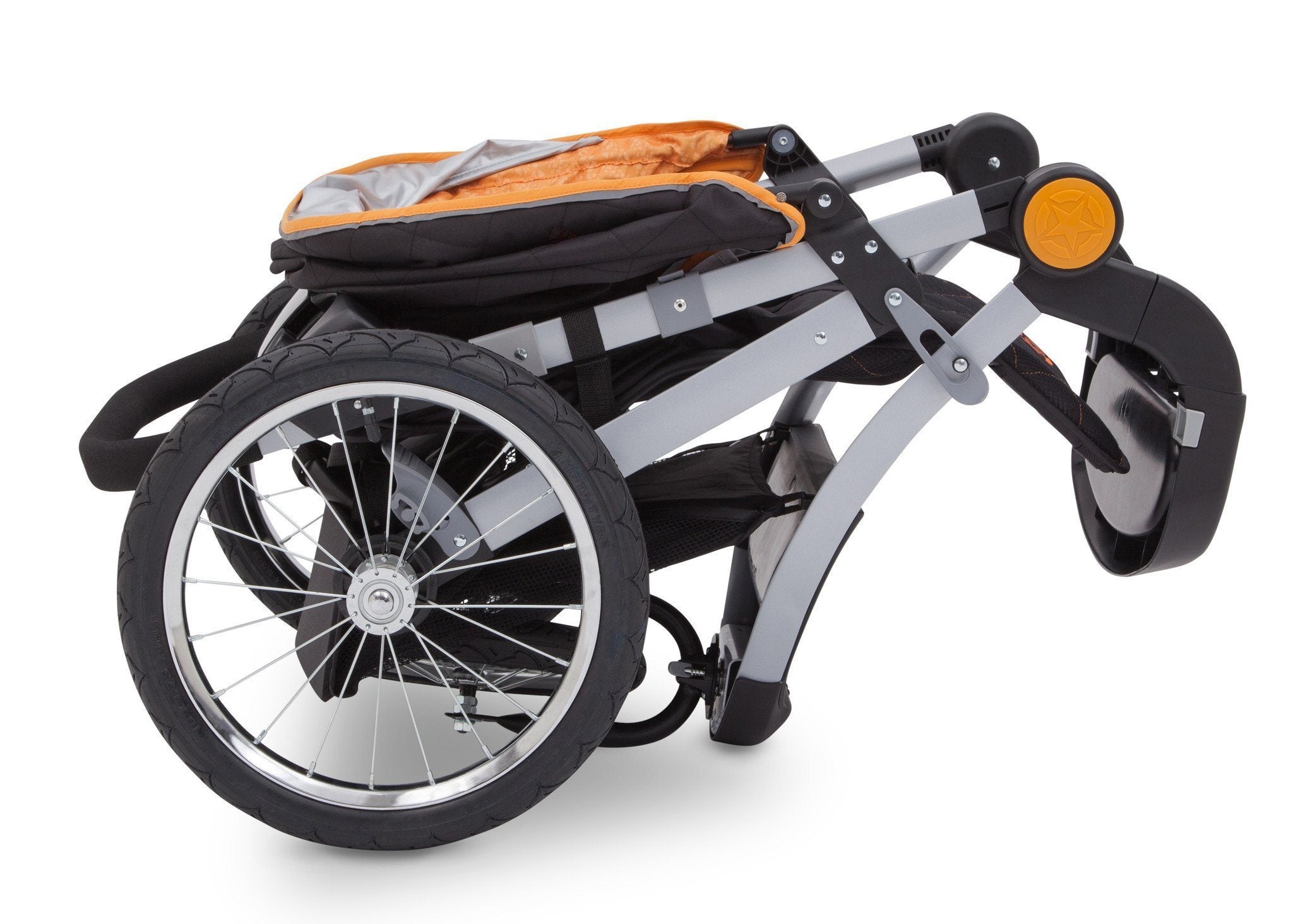 J is for Jeep® Brand All-Terrain Jogging Stroller for Cross-Country Running - Perfect for Outdoor Adventures, Trail Jogging & Family Walks