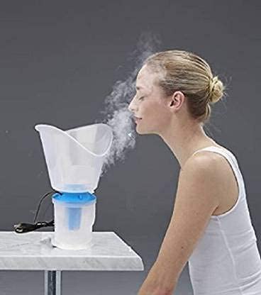 PRISMAXIC 3-in-1 Facial Steamer & Inhaler for Cold, Cough & Sinus Relief - Portable Steam Vaporizer for Face and Nasal Congestion - Perfect for Adults & Kids at Home, Office or Travel (Made in India)