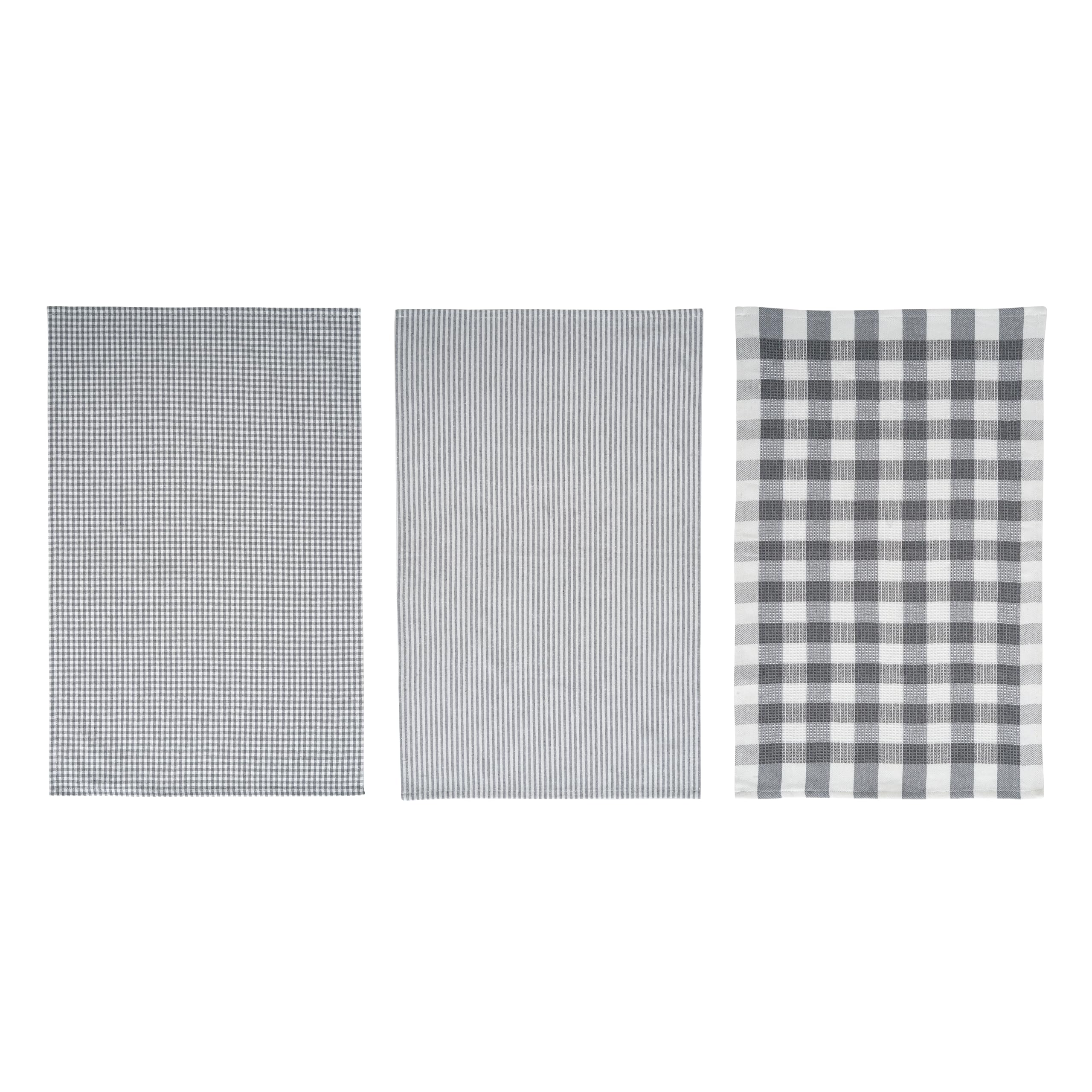 Premium 20-Piece Kitchen Towel Set - Ultra Absorbent Flour Sack Dish Towels, Heat Resistant Oven Mitts & Pot Holders - Gray Linen Collection for New Home Essentials | Perfect for Cooking, Baking & Daily Kitchen Cleaning