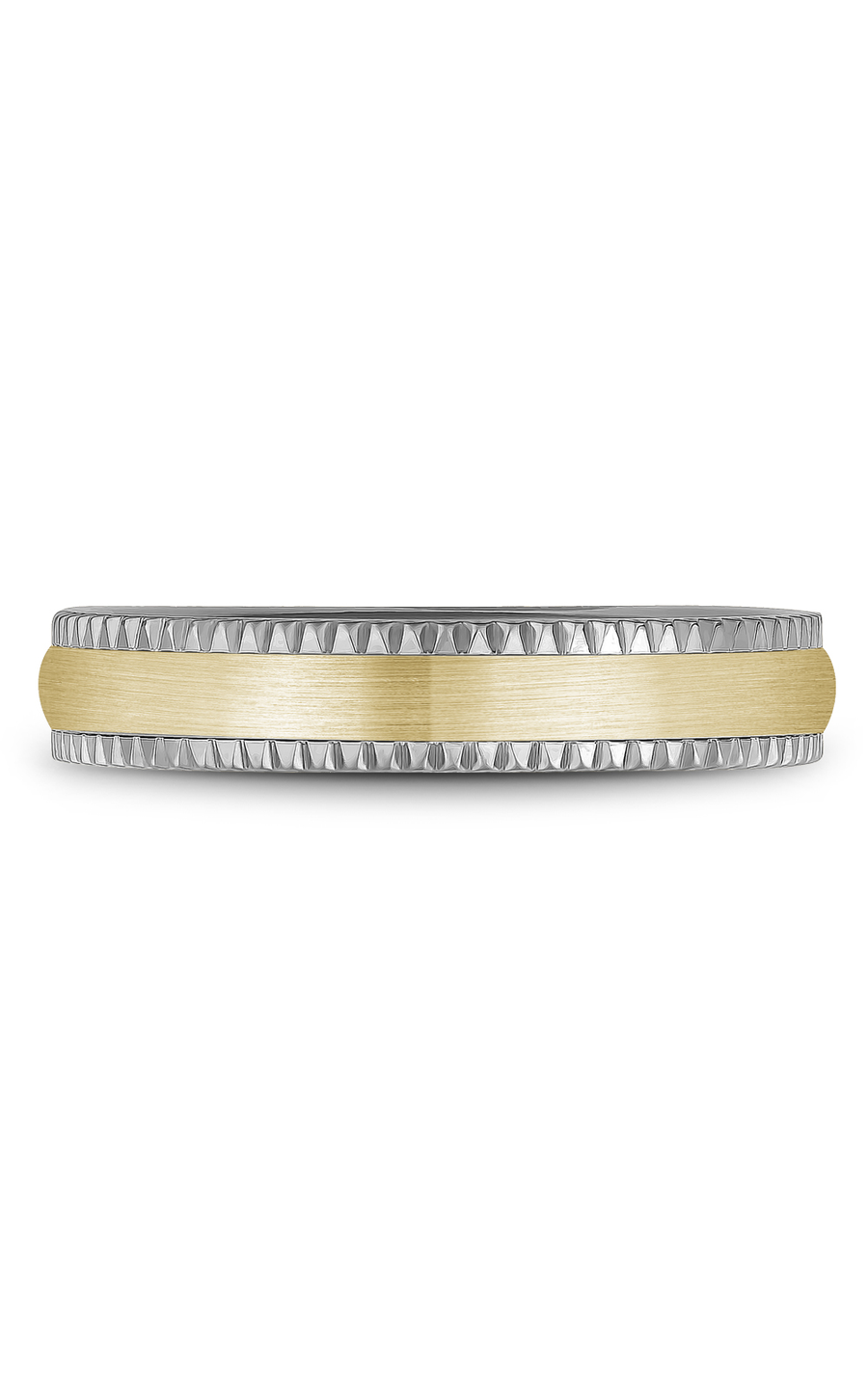 Bleu Royale Men's Wedding Band Ring in 14K Yellow Gold - Elegant & Durable for Weddings, Anniversaries & Special Occasions