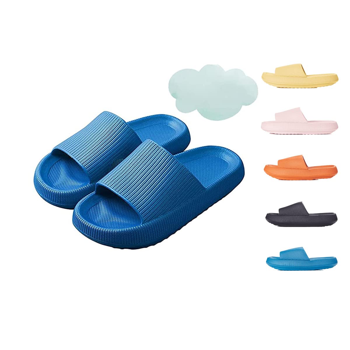 **Cloud Zero Shoes - Cozislides Original Super Soft Non-Slip Home Slippers for Women | Pillow-Like Comfort for Indoor & Outdoor Wear**