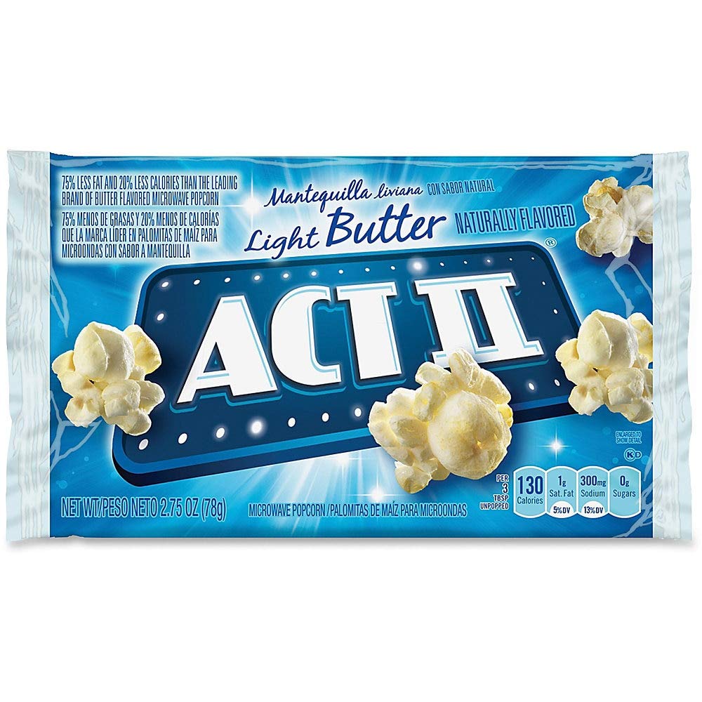 Act II Microwave Popcorn Bulk Box - 36 Bags per Carton | Perfect for Movie Nights, Office Snacks & Party Favors