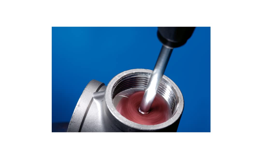 Pferd 44698382 Red Polinox Mounted Grinding Wheel - High-Performance Abrasive Tool for Metalworking, Woodworking & DIY Projects