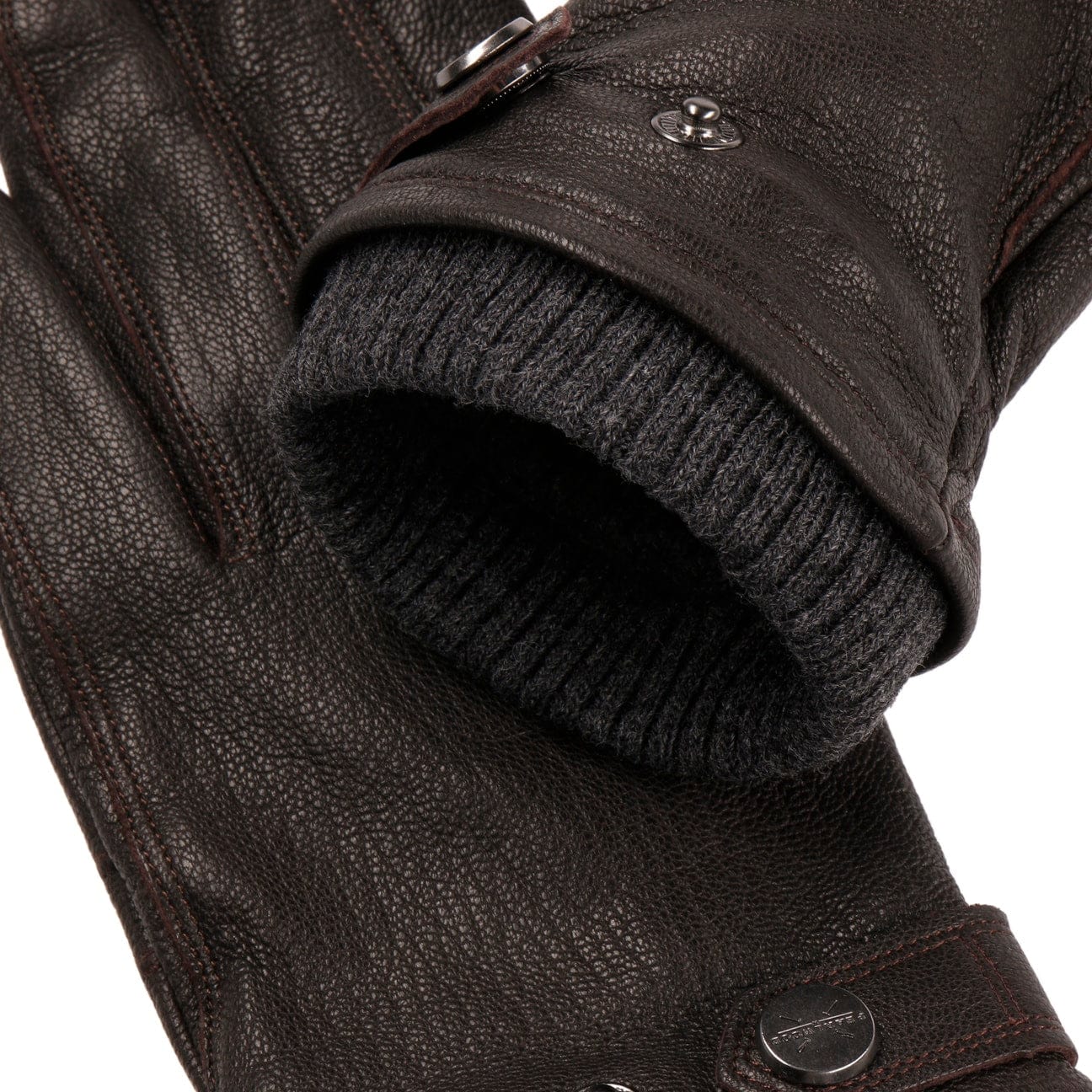 Premium Freddie Leather Gloves for Men & Women - Genuine Leather Driving & Winter Gloves by Pearlwood - Perfect for Driving, Motorcycling & Cold Weather Protection