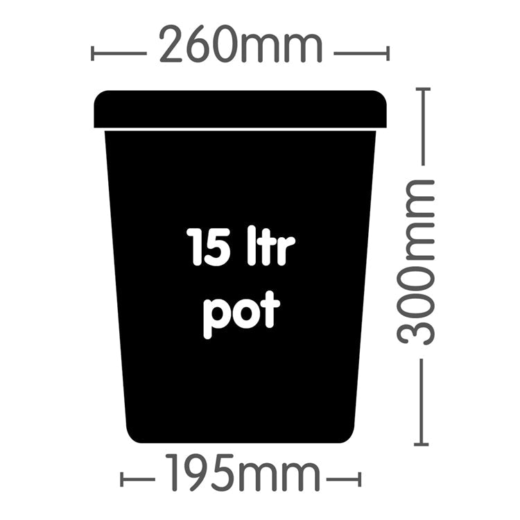 Autopot 15L Replacement Pot - Self Watering Planter for Indoor & Outdoor Plants | Perfect for Home Gardening, Hydroponics, and Greenhouse Use