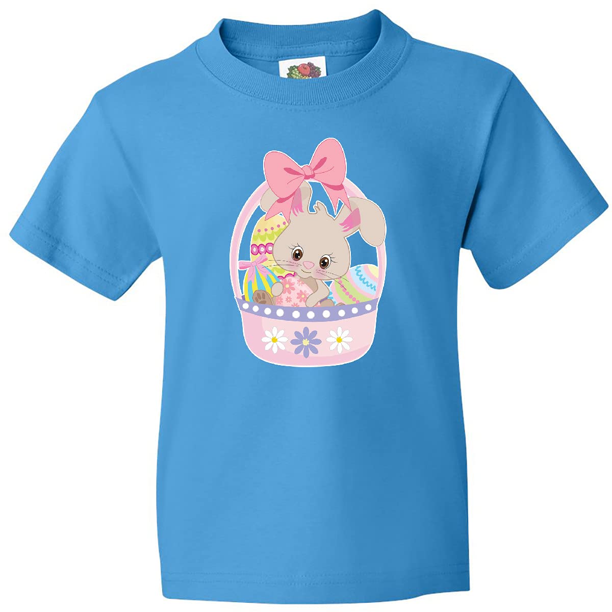Easter Bunny T-Shirt for Kids - Easter Basket Design for Holiday Fun